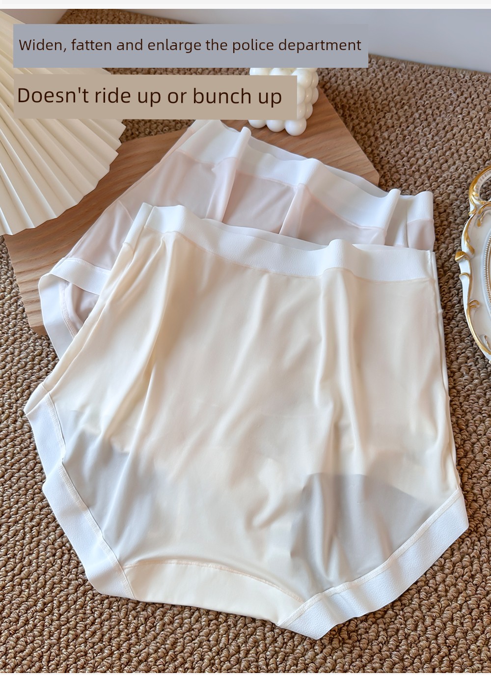 Seamless Maternity Underwear, High-Waisted, Belly-Supporting, Extra Large Size, 125kg Pairs, Specially Designed for Mid and Late Pregnancy — 8
