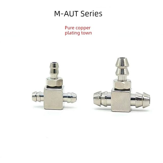 SMC metal miniature pagoda T-Tele M-AUT-4 M-5ATHU-4 Barb pagoda air nozzle with teeth