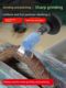 Small grinding wheel grinding head blue corundum flint 3mm metal rust removal polishing electric drill grinder electric grinding head column