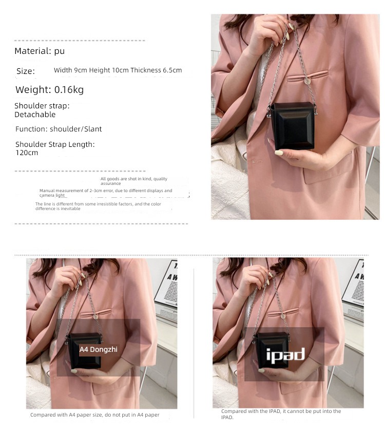 this year popular Mini fashion ins One shoulder Small bag