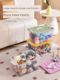 Transparent snack storage box Home desktop toys Lego finishing box Cosmetics Books Miscellaneous plastic storage basket