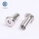 Nickel plated ply nut oblique flat head nut hexagon nut to lock nut furniture screw nut 10M6M8