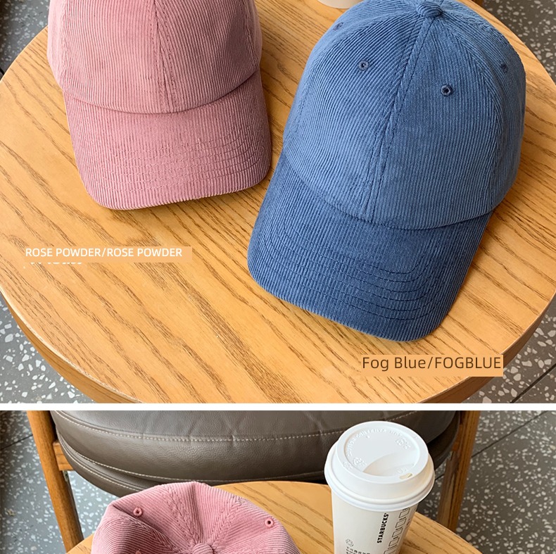 Hu stubble uncle self-control winter face without makeup Soft roof Baseball cap
