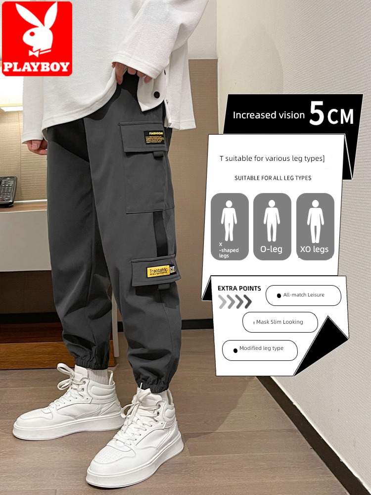 dandy spring and autumn winter Plush leisure time Overalls