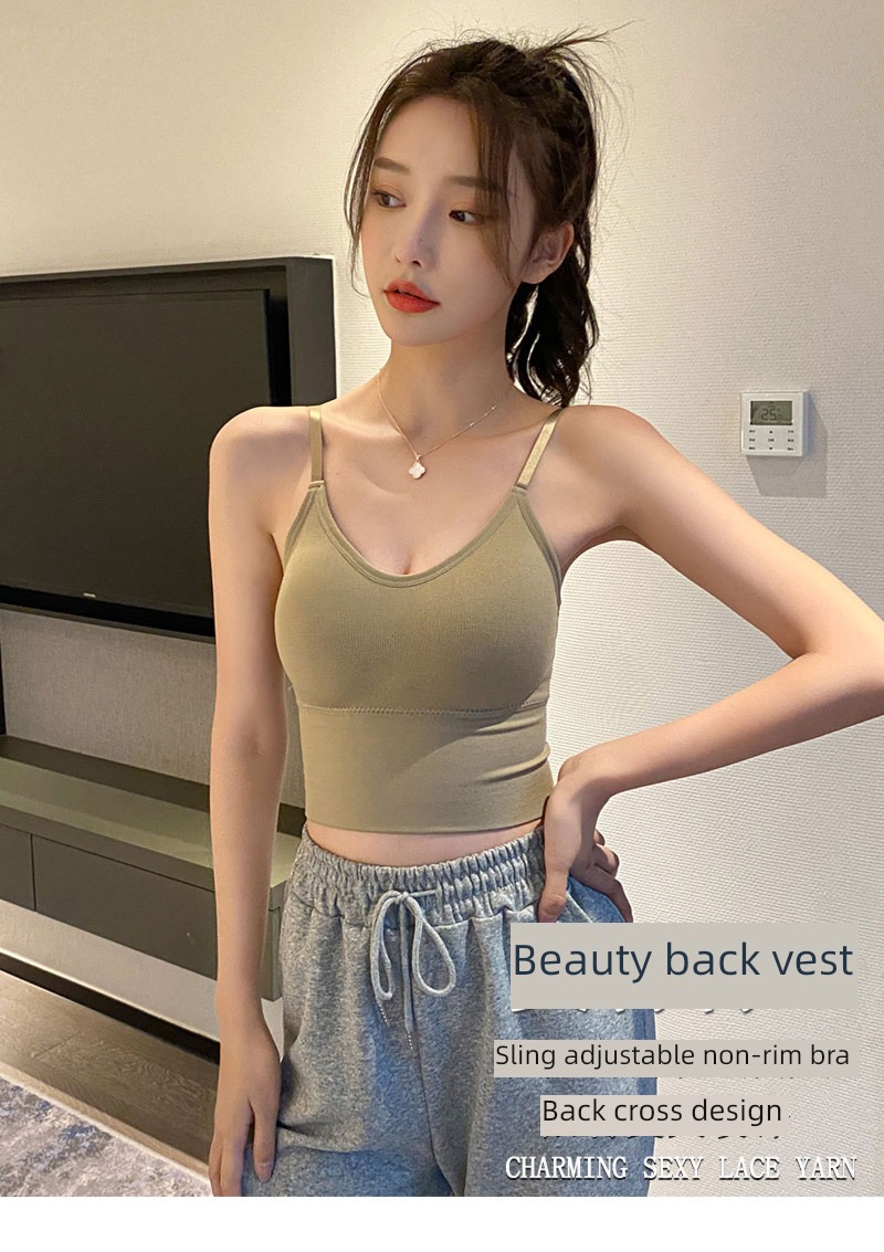 Beautiful back U type Bras one Small sling have cash less than that is registered in the accounts vest