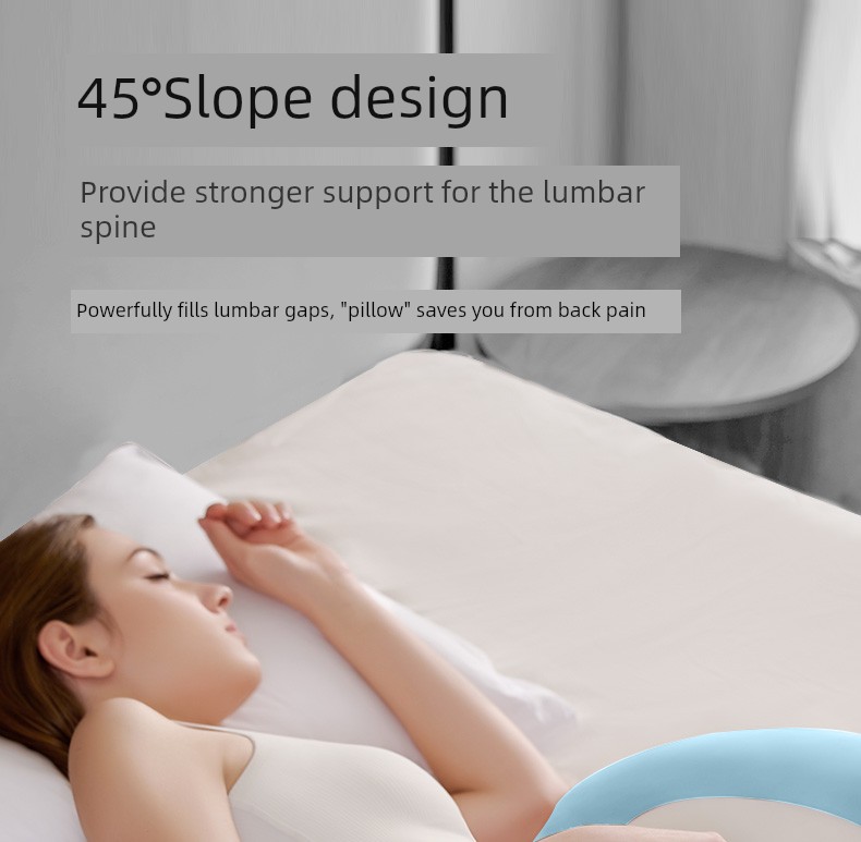 Kangbeibang Maternity Pillow, Waist-Protecting Side Sleeping Pillow, Abdominal Support, Special Sleeping Aid for Pregnant Women, U-Shaped Side Sleeping — 10
