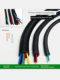 PP flame retardant corrugated pipe threading hose electrician wire sheath pipe wire harness plastic temperature resistant open threaded pipe