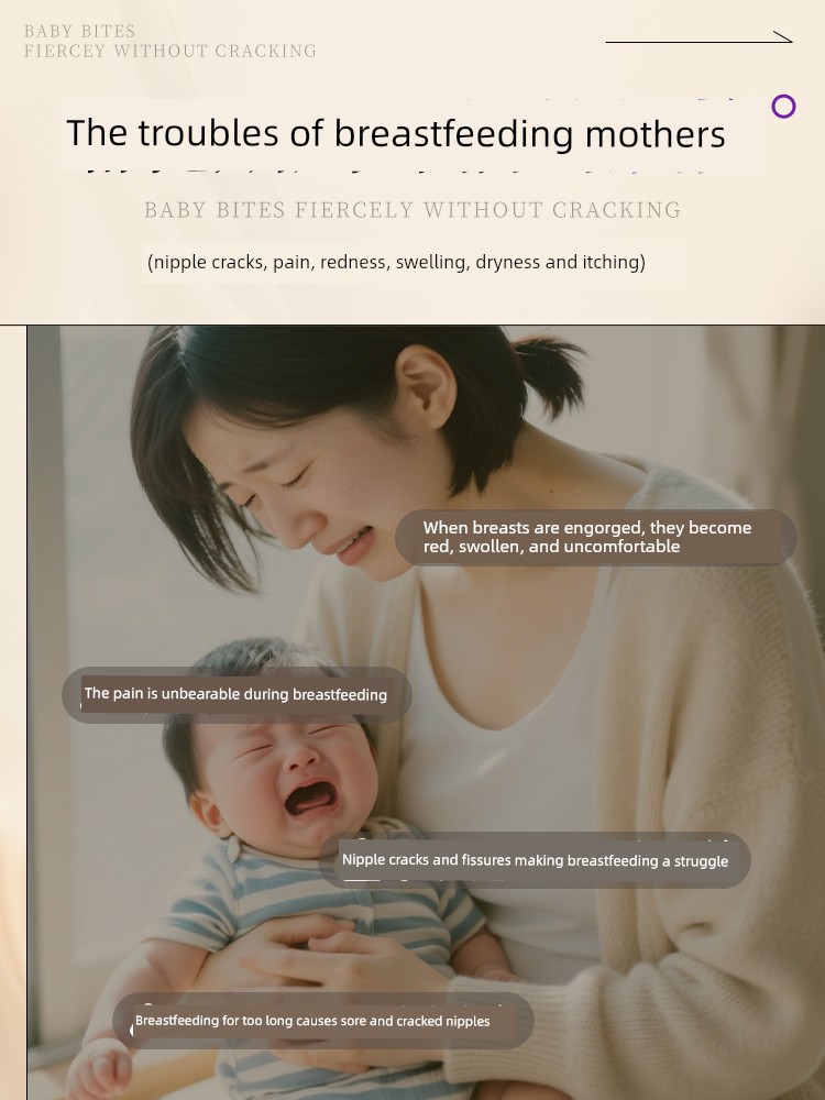 Sheep Fat Cream for Chapped Nipples, Special for Pregnant Women, Anti-Cracking Lanolin Repair and Soothing Cream for Postpartum Women during Lactation