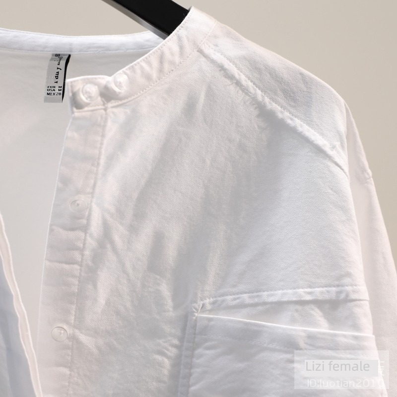 brand discount Label cutting Clearance easy Long sleeve Cotton shirt