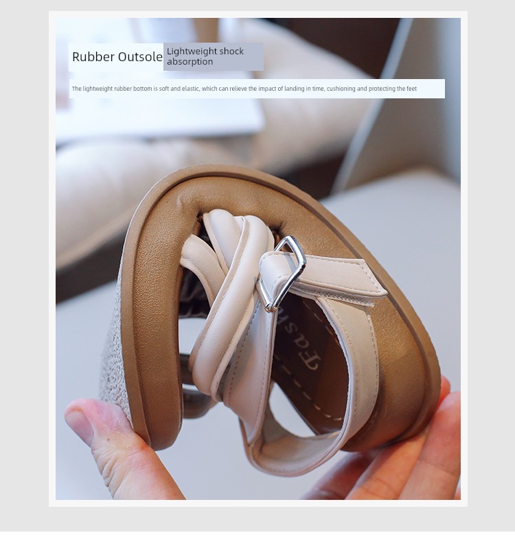 Children's Sandals 2026 Summer New Style Princess Shoes Soft-Soled Beach Sandals for Older Kidsren and Kidsren's Non-Slip Sandals for Girls — 3
