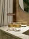 Light luxury glass mouthwash cup household toothbrush cup storage rack couple toothpaste toothbrush cup storage toilet cup set