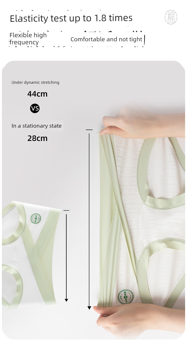 All-Cotton A-Class 2026 New Model Baby Cotton Pure Cotton Low-Waist Maternity Panties with Extended Crotch for Early, Mid, and Late Pregnancy — 15