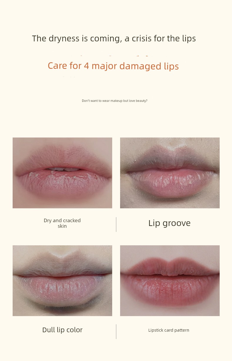 Botanical Color-Changing Lip Balm, Light-Colored Lipstick, Can Be Used to Moisturize and Soften Lip Lines, Prevent Dryness, and Protect Lips during — 4