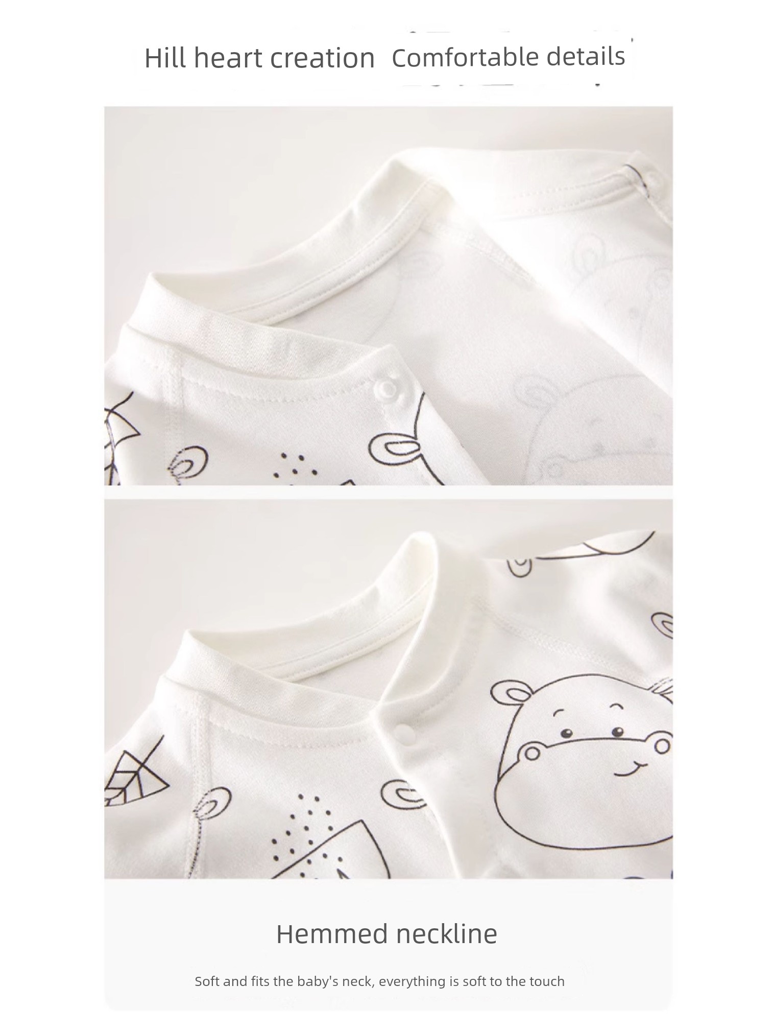 Cotton Baby Jumpsuit, Autumn Clothing for Newborns, Soft and Skin-Friendly Pajamas for Boys and Girls, All-Season Romper — 10