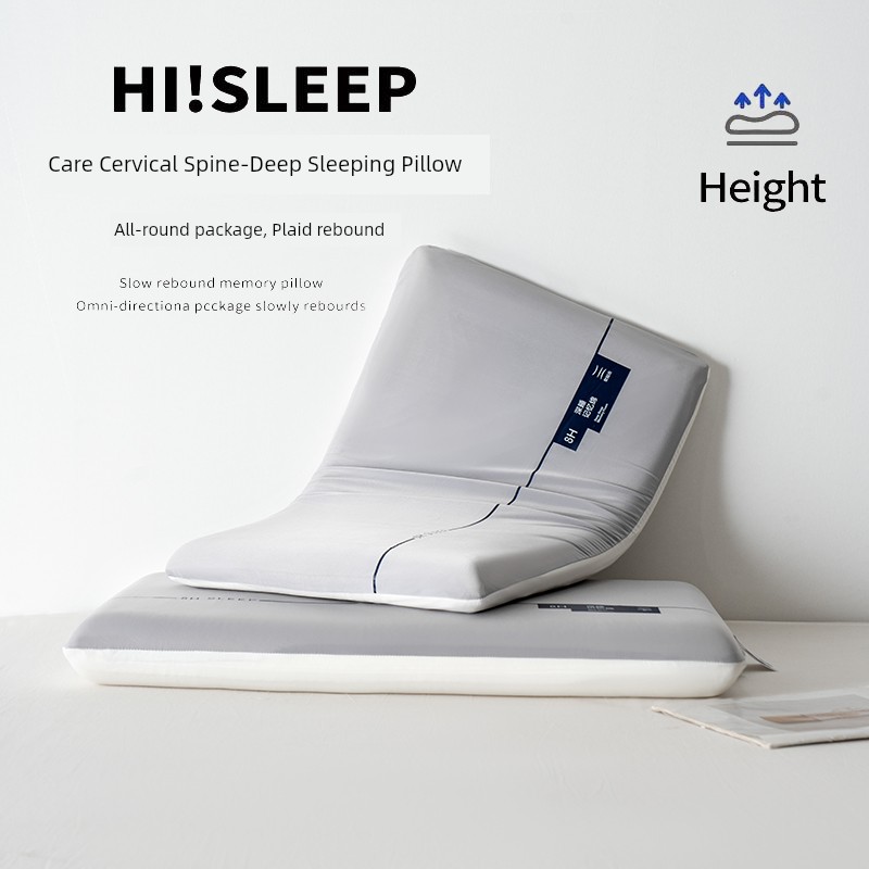 Memory Foam Pillow for a Hotel Memory Pillow Cervical Support Neck Pillow Pillow for Adult Men and Women Neutral