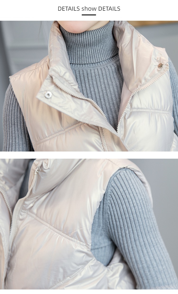 Autumn and winter easy ma'am Wear out waistcoat vest cotton-padded jacket
