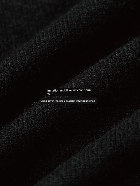 PSO Brand Men's and Women's Cute Puppy Round Neck Pullover Sweater Autumn and Winter Lazy Style Warm Sweater Top