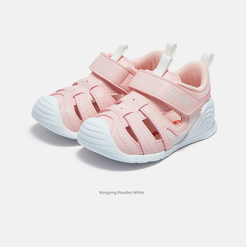 Jinopu Functional Shoes for Summer, Infants and Toddlers, Pre-Walking, Refreshing and Simple, Pampering Series, Key Shoes Gb2198 — 2