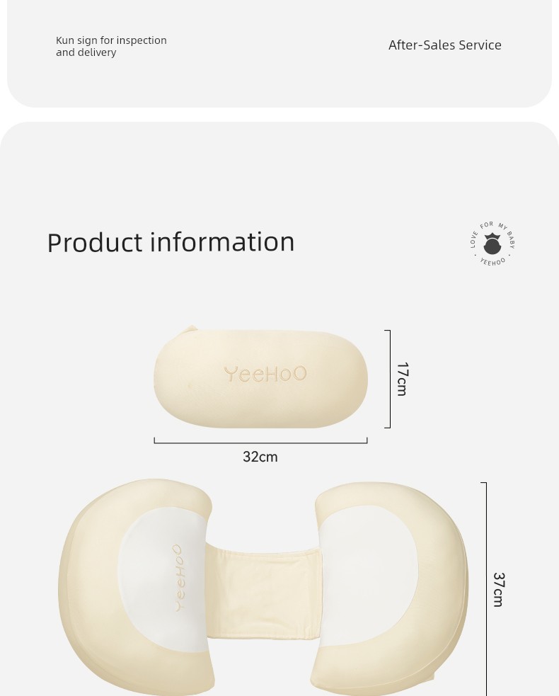 Ying's Maternity Pillow for Waist Support, Side Sleeping, and Belly Support, Pregnancy Pillow for Summer Sleep, Magic Pillow for Sleeping — 22