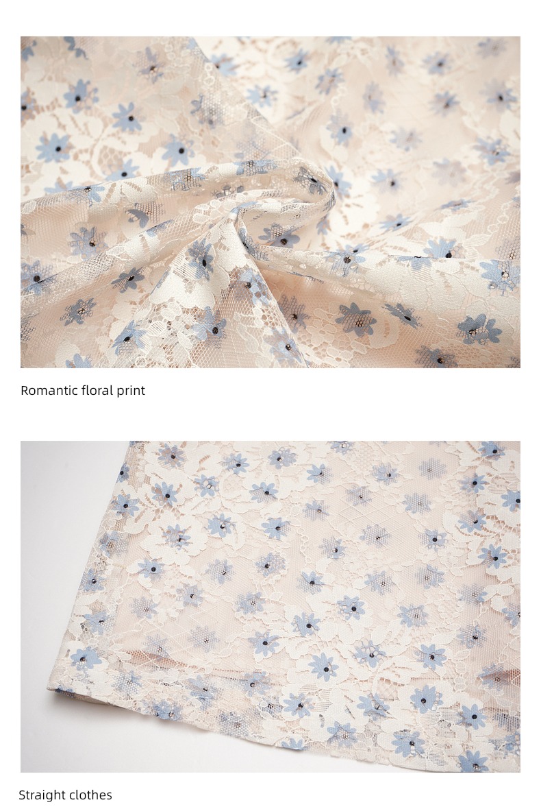 Ou Ni Xue Korean version Frenulum Long sleeve bow printing