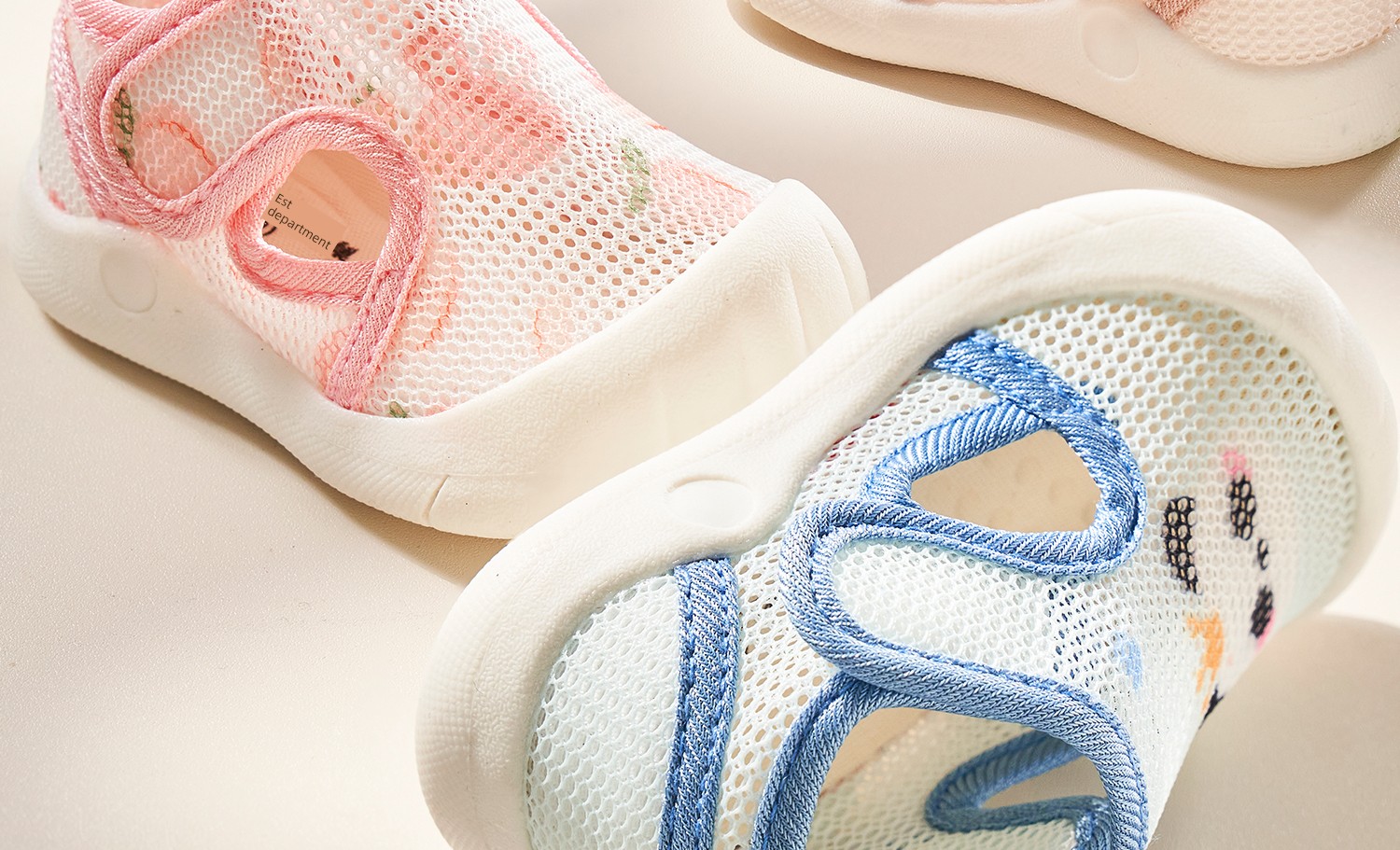 SCOORNEST Summer Men's 0-1-2 Years Old Soft Bottom Mesh Sandals — 12
