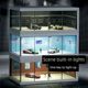 1 64 simulation alloy car model display hall garage scene high-transparent acrylic lighted parking lot model display stand