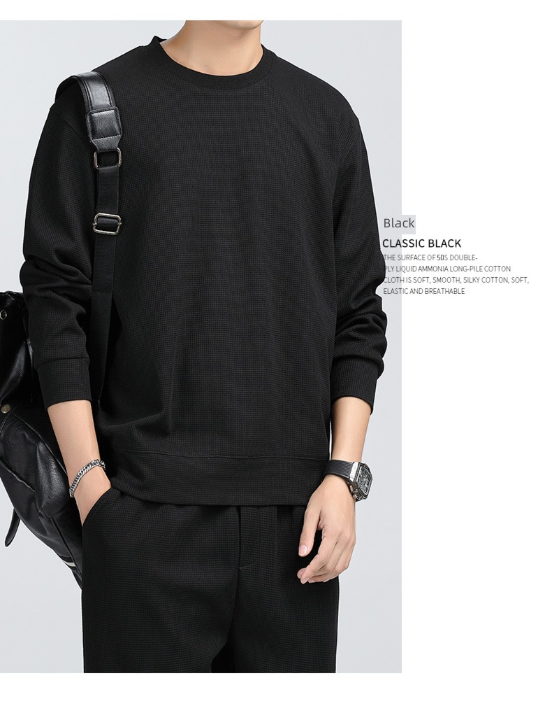 Wolfgang autumn easy Solid color Undershirt Sweater