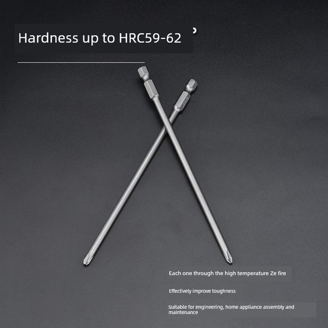 FLIGHT extended electric driver head electric batch head 150mm long magnetic cross beaker hand drill wind batch head PH2