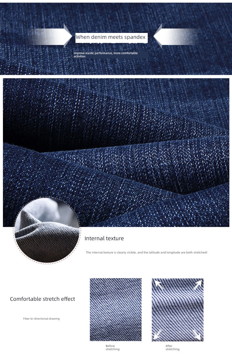mom High waist easy winter Plush middle age Jeans
