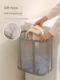 Household mesh dirty laundry basket laundry basket dirty laundry storage basket foldable wall-mounted bathroom bathroom dirty laundry basket