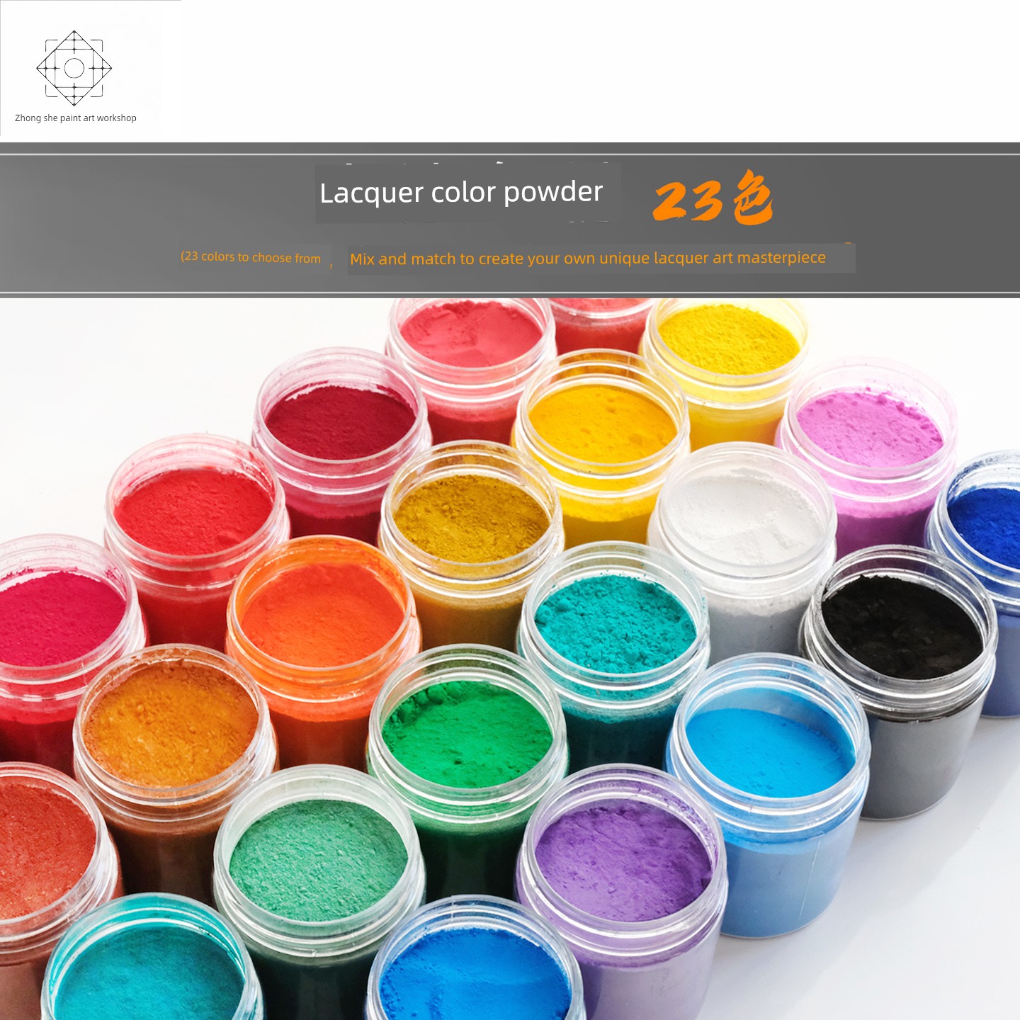 Natural Lacquer Color Powder, Mineral Color Powder for Paint Mixing, Natural Lacquer, Special Lacquer for Cashew Nut Lacquer Painting and Lacquer Art