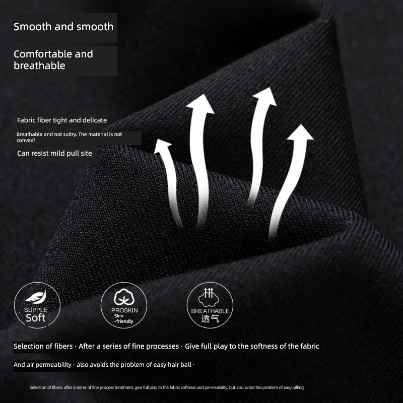 Chaopai Plush man ins Autumn clothes Sweater Long sleeve T-shirt