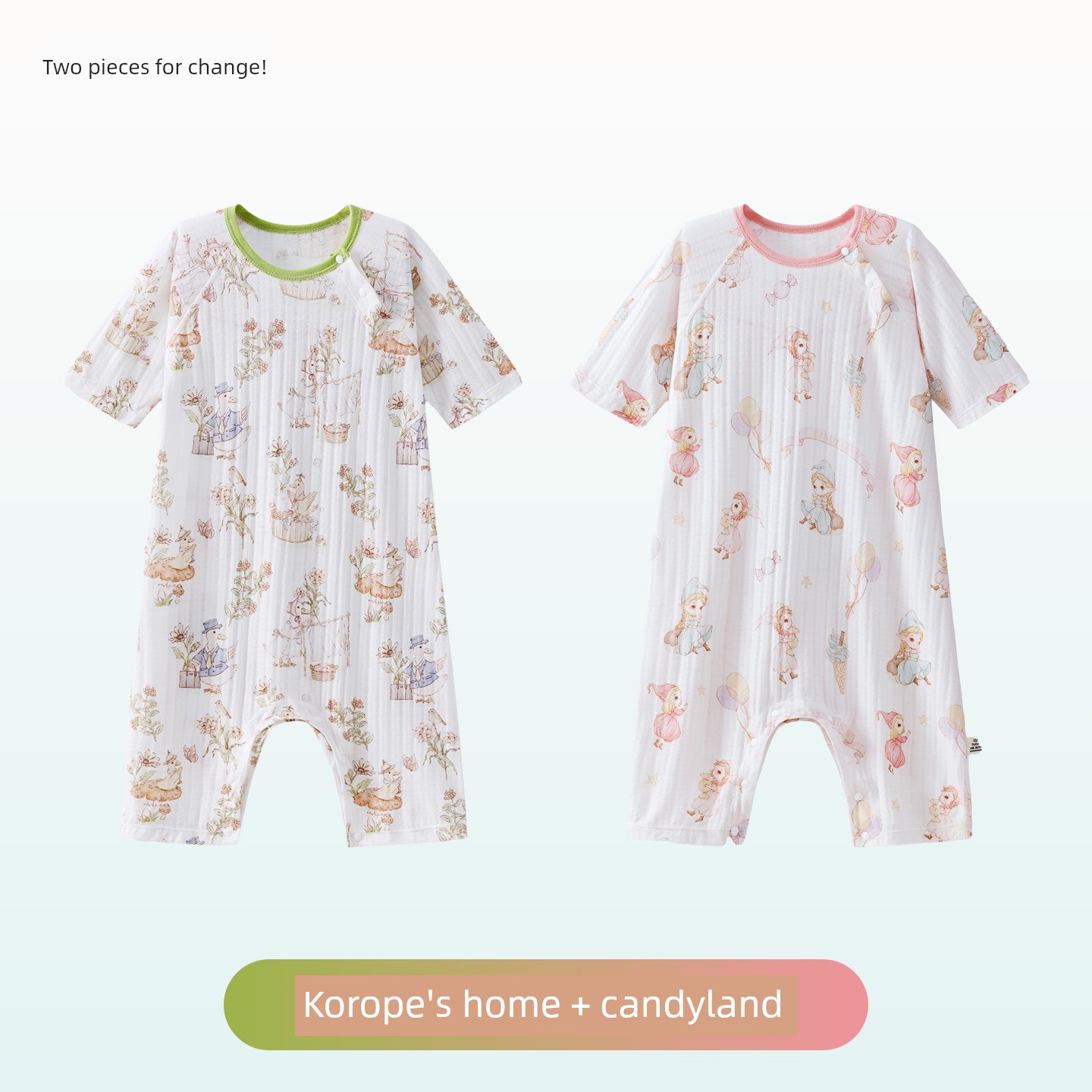 Jq Jingqi {Cloud Soft Cotton} Baby Clothes Pure Cotton Class a Unisex Baby 2026 Autumn Homewear One-Piece Pajamas — 5