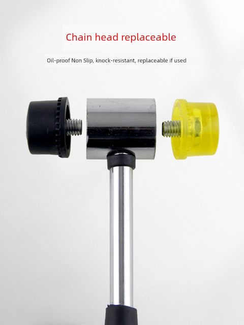 Rubber hammer installation hammer Rubber hammer Solid rubber rubbing hammer Floor tile rubber hammer