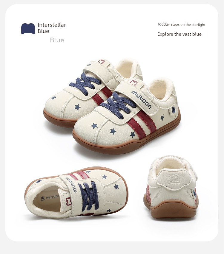 Toddler Shoes with Soft Soles, Autumn and Winter Retro Floral Walking Shoes for Little Girls, Functional Shoes for Boys — 63