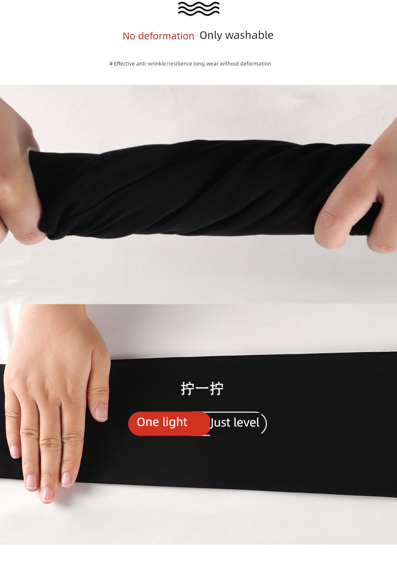 High waist elastic force pencil Show thin black Little feet Leggings