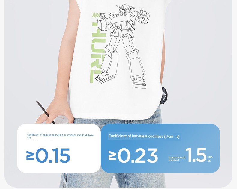Zuoxi Children's Clothing Boys' Vest Summer Thin Sleeveless T-Shirt 2026 New Model Boys' Cool Outerwear Top — 13