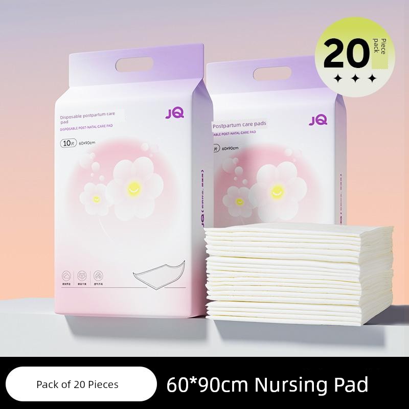 Jq Jingqi Maternity Postpartum Pad, Special for Pre and Postpartum Use, Extra Large Size Diaper Pad, Disposable Nursing Pad 60*90cm — 2