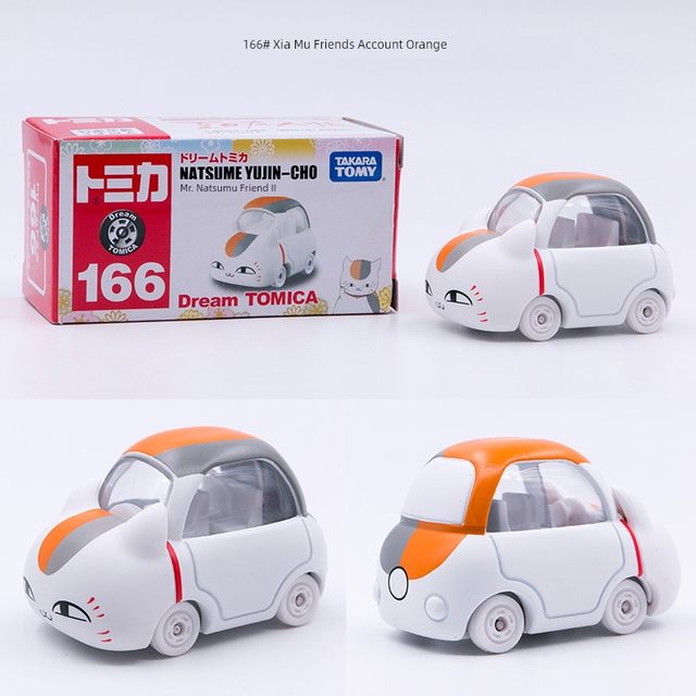 日本TOMICA梦幻多美卡合金玩具车 夏目友人帐 猫咪 狸追大人#166
