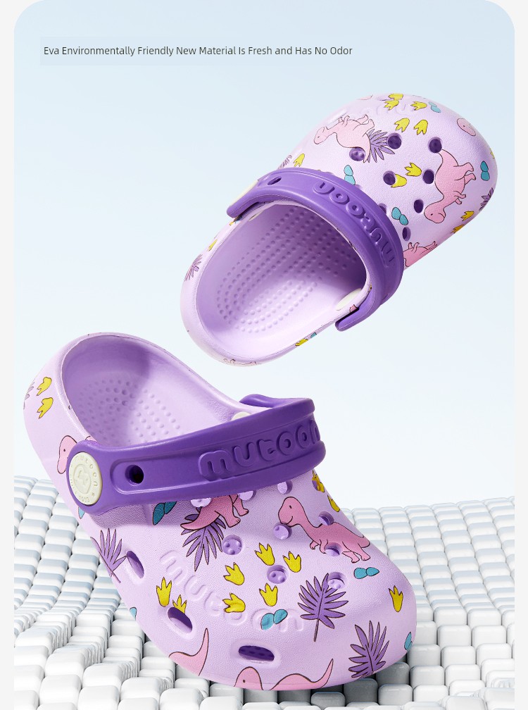 Children's Slippers for Indoor Use, New Summer Style for Boys, Clogs for Kids, Outdoor Sandals for Girls, Beach Shoes — 20