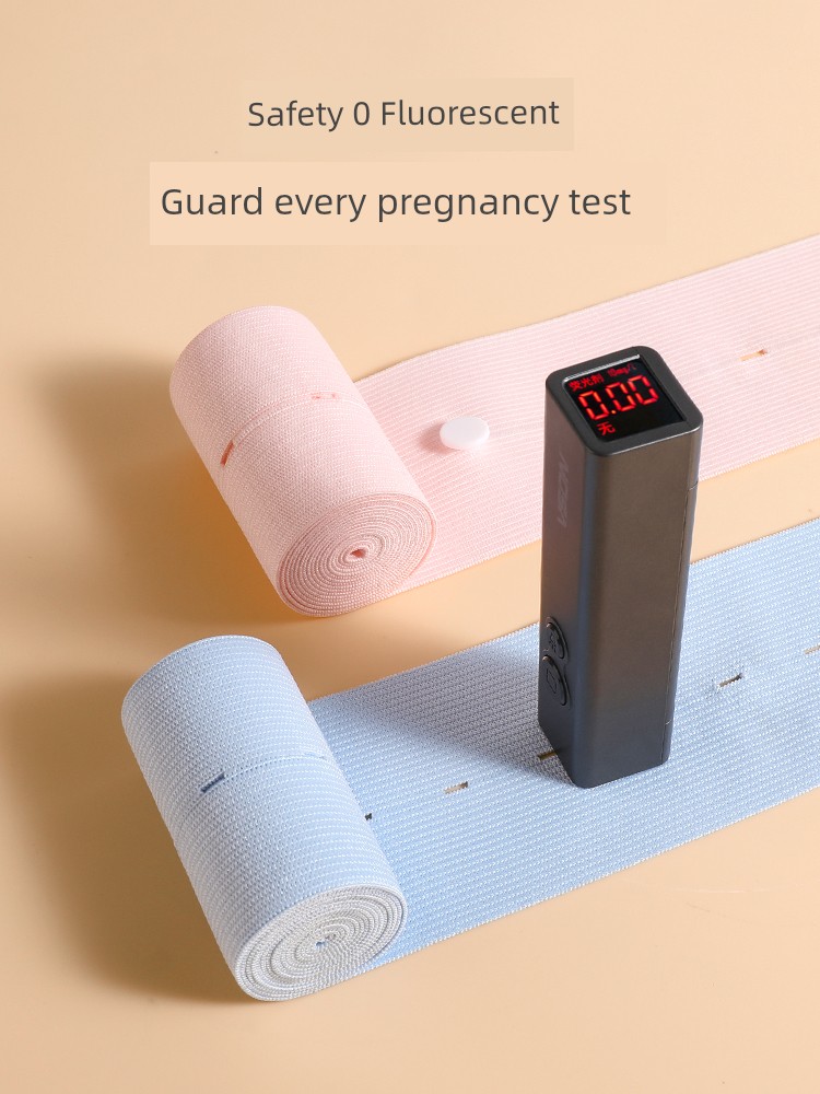 Hospital, Same Section Two Widened Fetal Heart Monitoring Belts for Prenatal Examination — 2