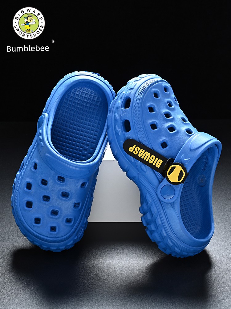 Bumblebee Kids Hole Slippers Boys Summer New Arrival Non Slip 2025 Sandals Older Boy Children's Shoes Sandals — 5