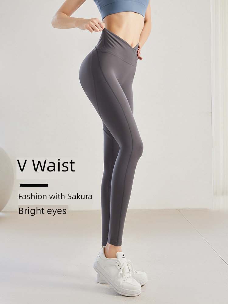 neverme honey peach Buttock lifting Tight fitting High waist Yoga Pants