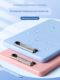 A4 board clip storage box folder writing pad board for primary school students special board clip test paper storage and sorting tool large capacity plastic file box file information box office supplies document sorting