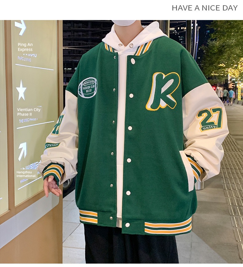 Maite man Spring and Autumn easy motion mlb