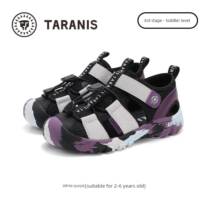 Tyrannis New Summer Sandals for Children, Outdoor Sports Shoes for Boys, Breathable Non-Slip Shoes for Girls, Water Shoes for Girls — 6