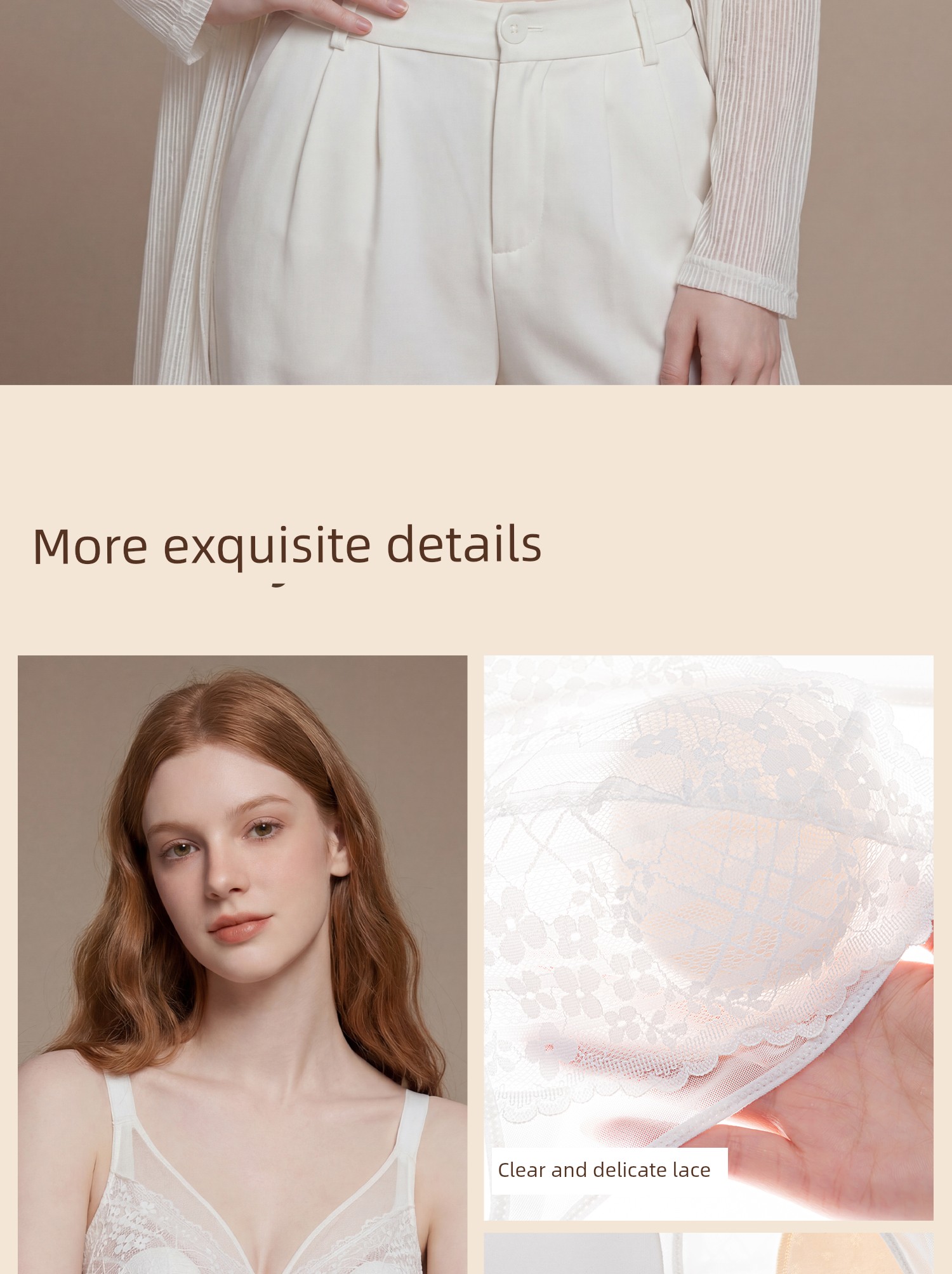 Breastfeeding Bra, Summer Thin Style, Special Anti-Sagging Front-Opening Bra for Postpartum Breastfeeding, Ultra-Thin Breathable Maternity Bra — 20