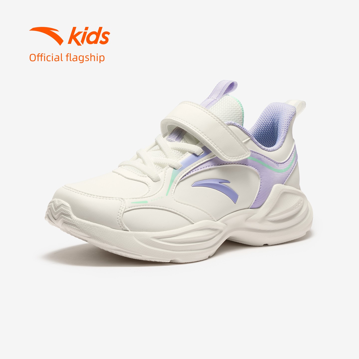 Anta Children's Shoes, Girls' Shoes, 2026 Early Autumn New Models, Running Shoes for Older Girls, Girls' Sports Shoes, Soft-Soled Shoes — 7