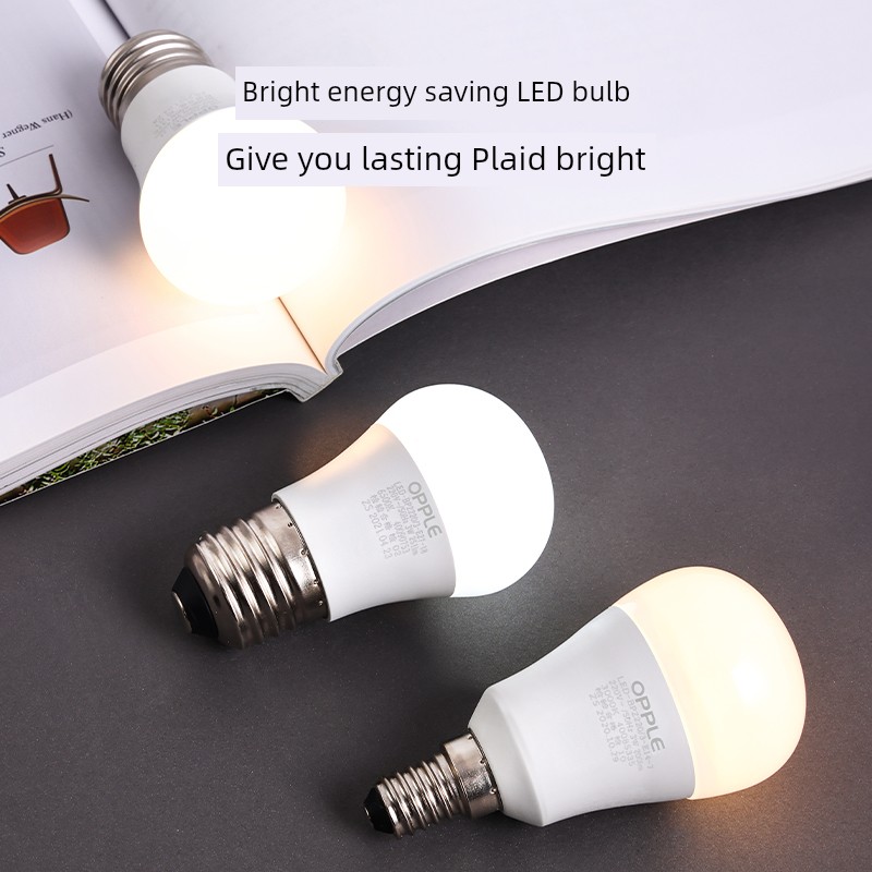 Led Ra90 Oppo 27 Screw Mouth 3 Energy-Saving Bulbs