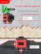 Light Meda Leveler Red Light 12-line Infrared 16-line Green Light Laser High-precision High-light Thin Line Level Instrument